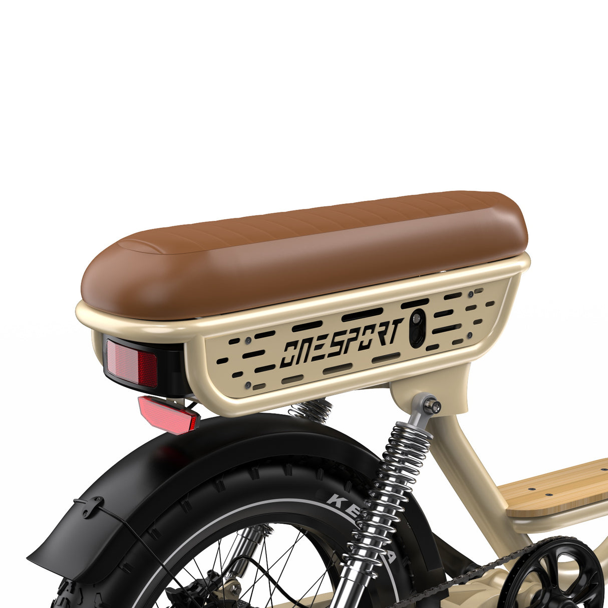 ONESPORT W77 20" Retro-Elektro-Fahrrad 500W Motor 48V 18Ah Batterie
