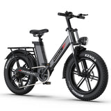 PHNHOLUN C6 Pro 20" Fat Tire Elektro-Citybike 1000W Motor 48V 17,5Ah Batterie