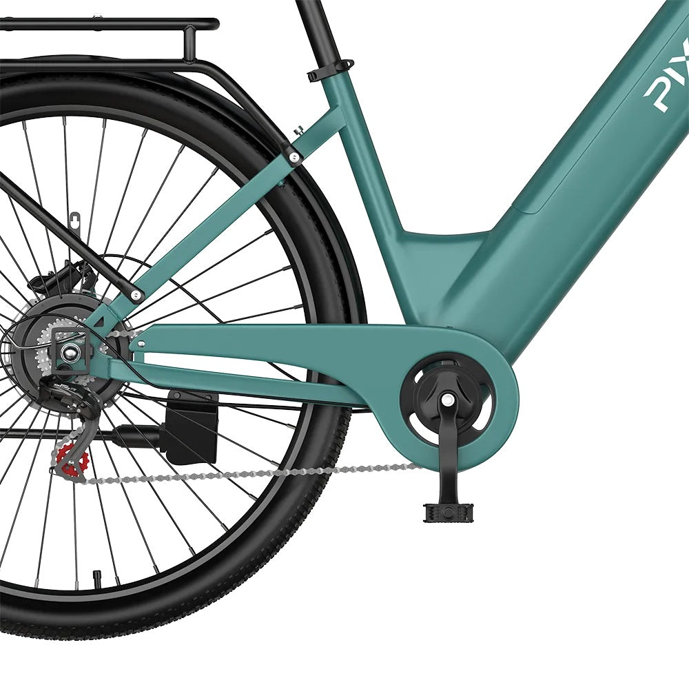 PIXAR C1 PRO 28" Fat Tire Elektrofahrrad 250W Motor 36V 13Ah Batterie