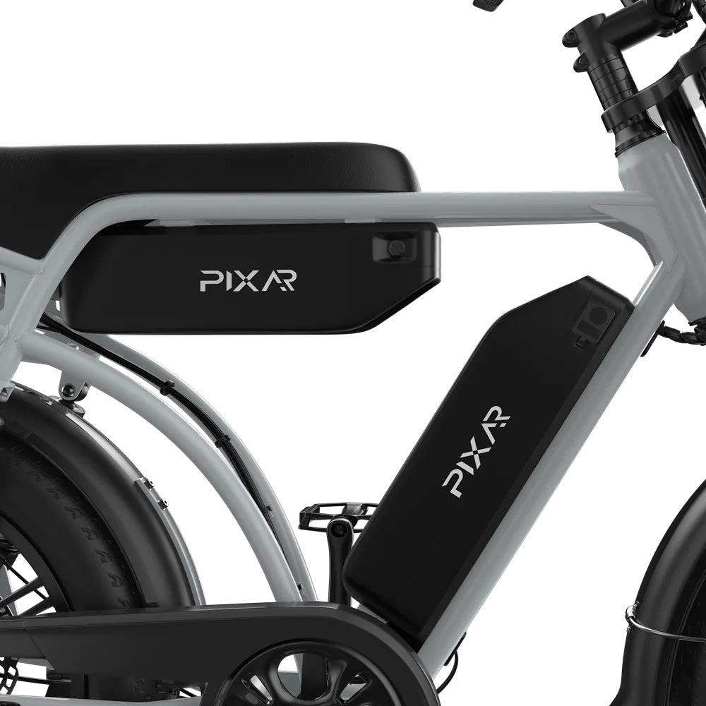 PIXAR M9 20" Fat Tire Elektrofahrrad 250W Motor 48V 35Ah Batterie