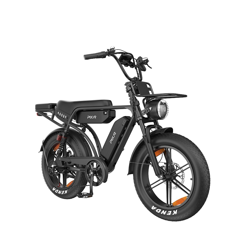 PIXAR M9 20" Fat Tire Elektrofahrrad 250W Motor 48V 35Ah Batterie