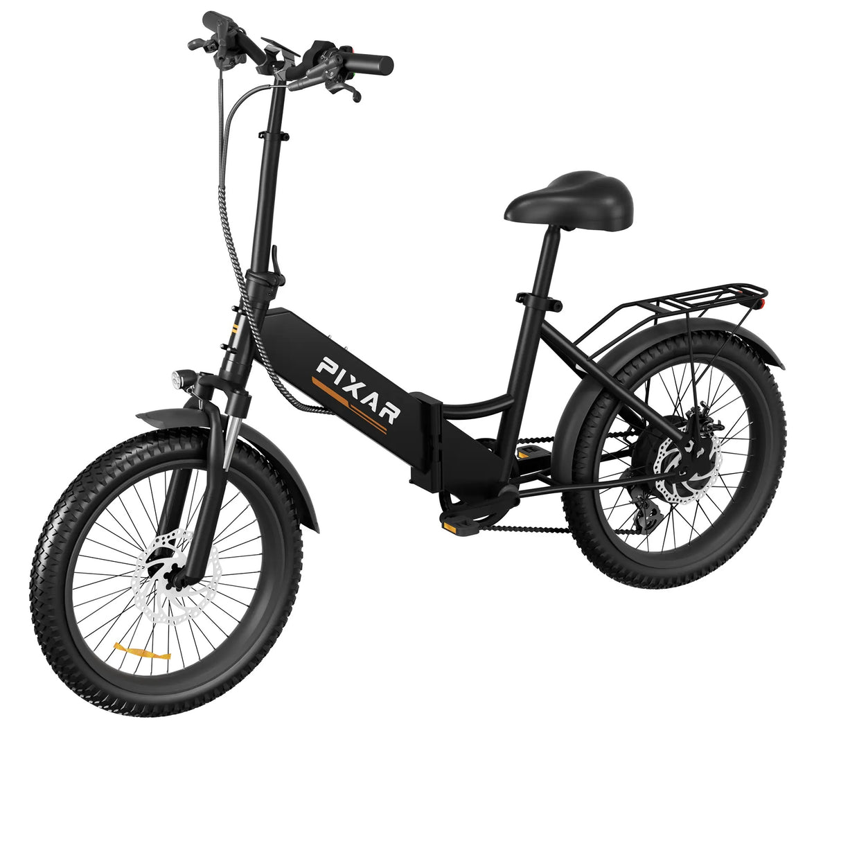 PIXAR Rusher 20" City E-Bike mit 250W Motor und 36V 12.8Ah Batterie