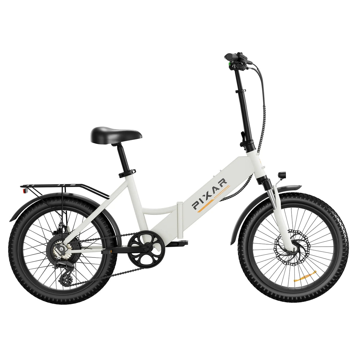PIXAR Rusher 20" City E-Bike mit 250W Motor und 36V 12.8Ah Batterie