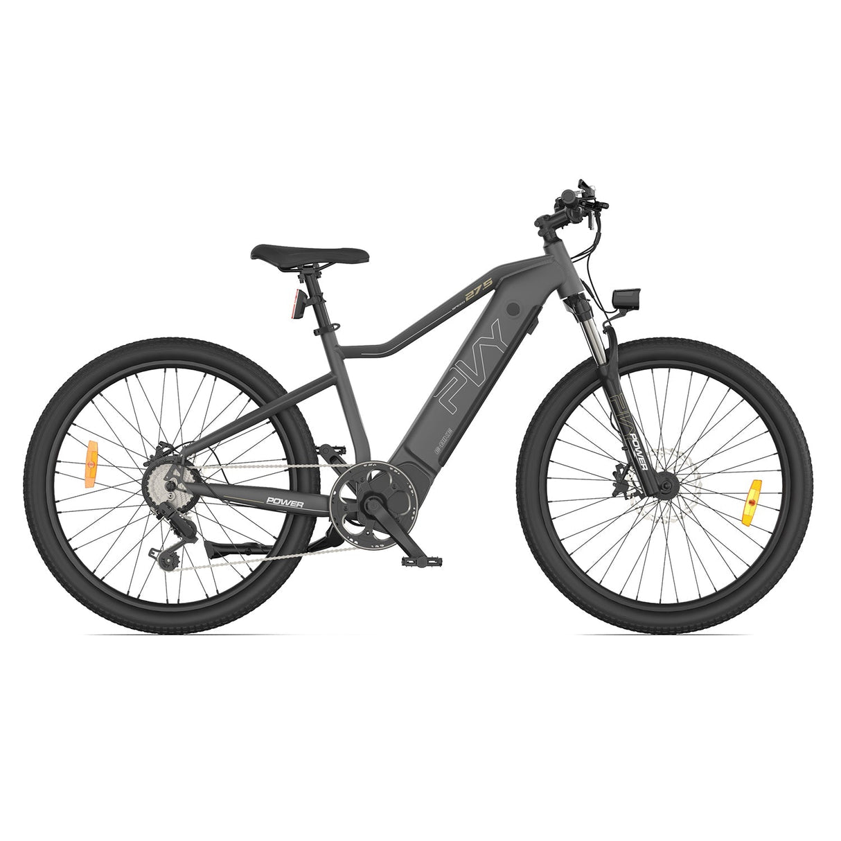 PVY Power 27,5" Elektrisches Pendlerfahrrad 250W Motor 48V 16,5AH Batterie