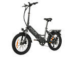 PIXAR Wind1 20" Faltenbare Elektrofahrrad 500W Spitzenmotor 48V 10.4Ah Batterie