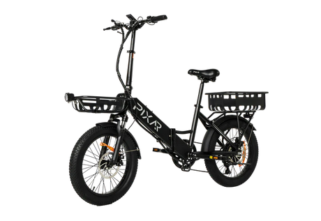 PIXAR Wind1 20" Faltenbare Elektrofahrrad 500W Spitzenmotor 48V 10.4Ah Batterie