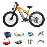 RANDRIDE YX80 26" Fetter Reifen E-Mountainbike 1500W Motor 48V 16Ah Batterie