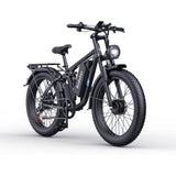 RIDSTAR E26 Pro 26" Fette Reifen E-Mountainbike 2000W Doppelmotor 48V 23Ah Batterie