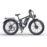 RIDSTAR E26 Pro 26" Fette Reifen E-Mountainbike 2000W Doppelmotor 48V 23Ah Batterie