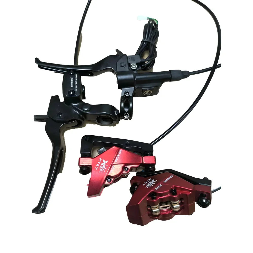 RIDSTAR E-Bike Hydraulikbremse und Scheibenbremse