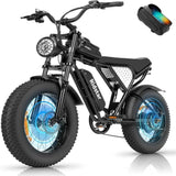RIDSTAR Q20 Lite 20" Fat Tire Elektrofahrrad 1000W Motor 48V 15Ah Batterie