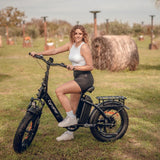 CYRUSHER Rumble 20" Step Through Elektrofahrrad 250W Motor 48V 18Ah Batterie