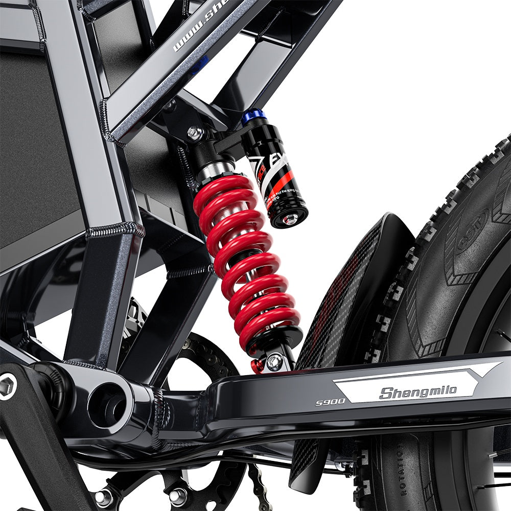 SHENGMILO S900 20" All-Terrain Elektrofahrrad mit 1500W Motor 60V 30Ah Batterie
