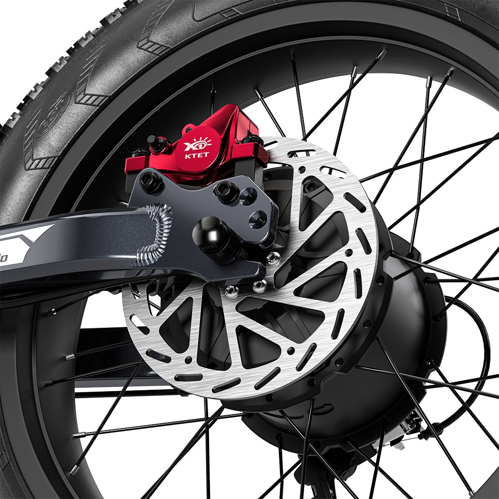 SHENGMILO S900 20" All-Terrain Elektrofahrrad mit 1500W Motor 60V 30Ah Batterie