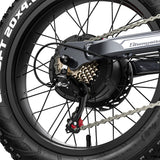 SHENGMILO S900 20" All-Terrain Elektrofahrrad mit 1500W Motor 60V 30Ah Batterie