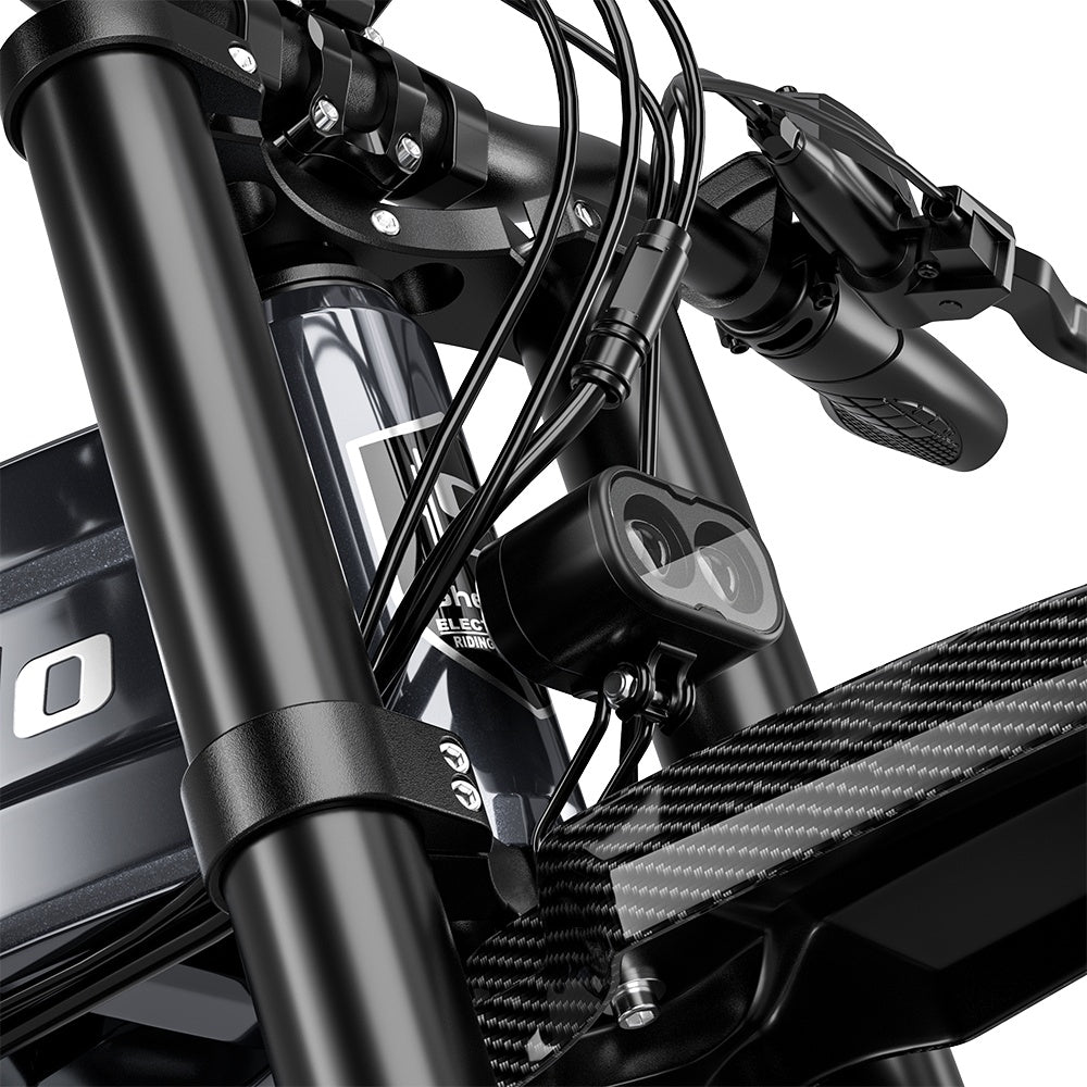 SHENGMILO S900 20" All-Terrain Elektrofahrrad mit 1500W Motor 60V 30Ah Batterie