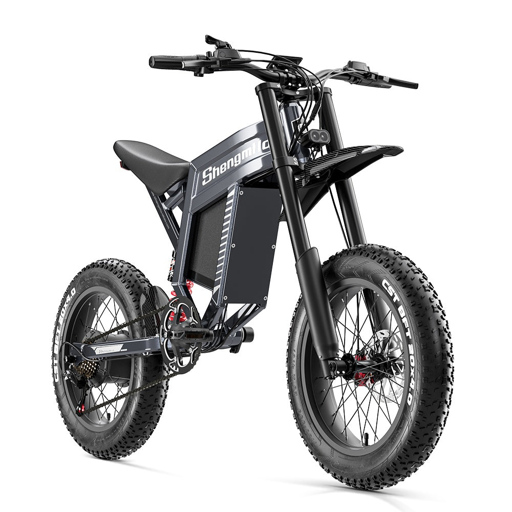 SHENGMILO S900 20" All-Terrain Elektrofahrrad mit 1500W Motor 60V 30Ah Batterie