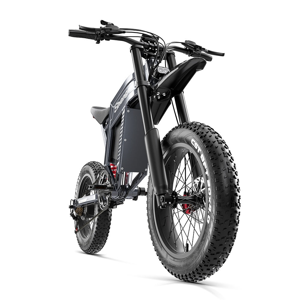 SHENGMILO S900 20" All-Terrain Elektrofahrrad mit 1500W Motor 60V 30Ah Batterie