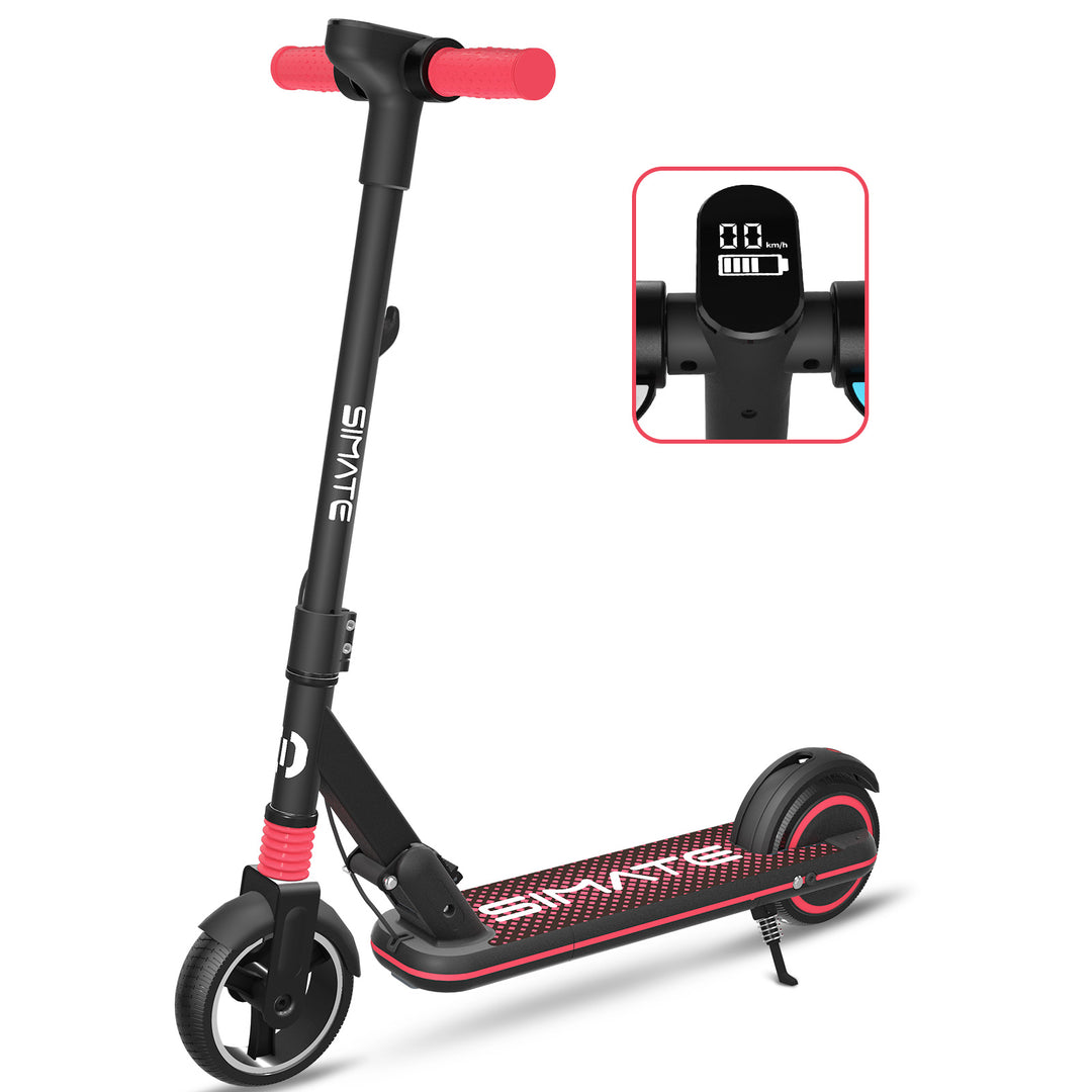 Simate S3 6.5" faltbarer Elektroroller für Kinder, 130W Motor, 24V 2.5Ah Batterie