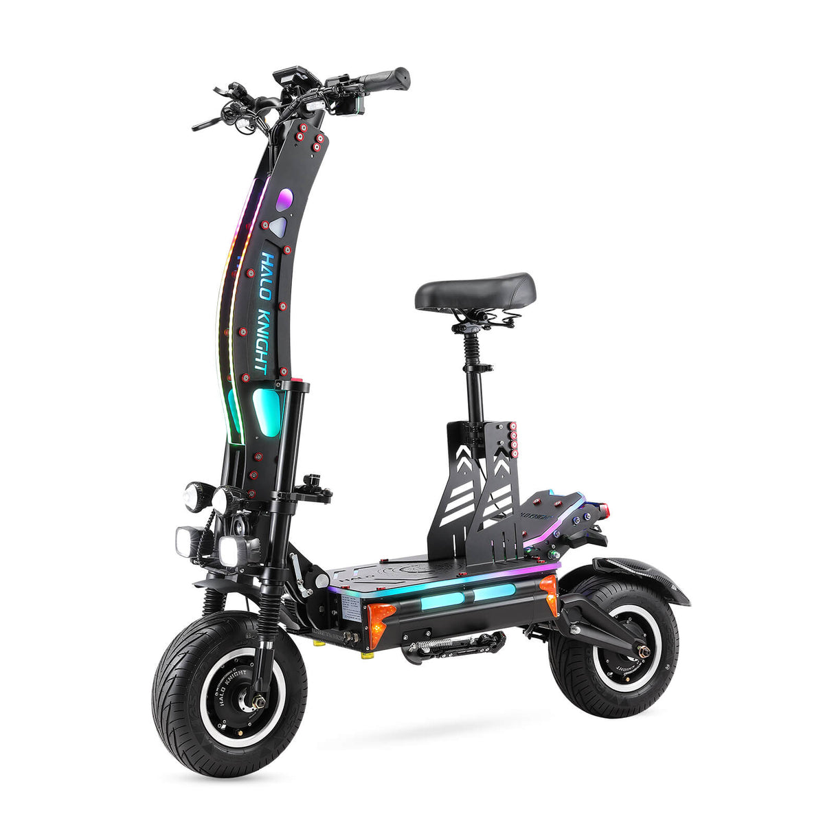 HALO KNIGHT T107Max 14" Off-Road Faltbares Elektroroller 4000W*2 Motoren 72V 50Ah Batterie