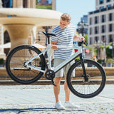 TEZEUS C8 38C" City-Elektrofahrräder 250W Motor 36V 10Ah Batterie