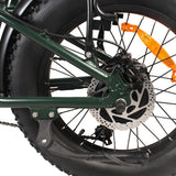 UNIVERCYCLE B4 20" Faltbares E-Fatbike 350W Motor 48V 13Ah Batterie