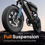 URLIFE T16 16" Offroad-Elektrofahrrad 250W Motor 48V 13Ah Batterie