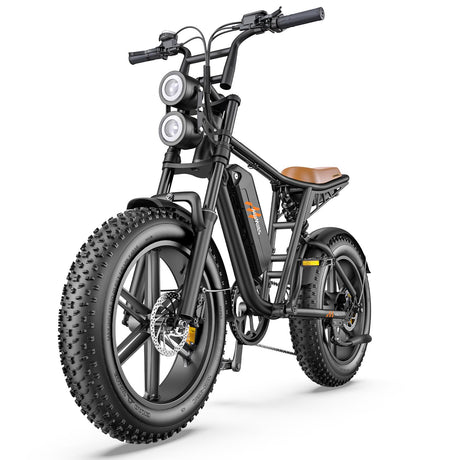 HILLMILES MileZoom 1 20" Retro Elektro Mountainbike 250W Motor 52V 15,6Ah Batterie