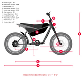 Himiway C5 20" Elektromotorrad 750W Motor 48V 20Ah Batterie