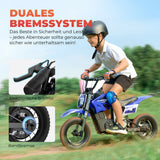 ISINWHEEL A12 12" Elektrisches Dirtmotorrad für Kinder 350W Motor 36V 5,2Ah Batterie