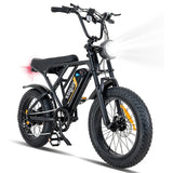 Koolux BK29 20" Fat Tire All-Terrain Elektrofahrrad 250W Motor 48V 18Ah Batterie