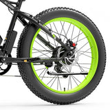 Lankeleisi XC4000 26" Fat Tire Elektro-Mountainbike 1000W Motor 48V 17.5Ah Batterie