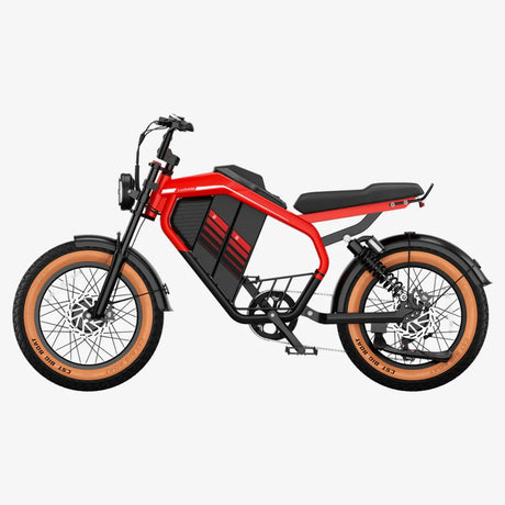 LUCKEEP M5 Ultra 20" Elektro-Dirt-Bike 1000W*2 Dual-Motoren 52V 20Ah+20Ah Batterie