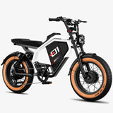 LUCKEEP M5 Ultra 20" Elektro-Dirt-Bike 1000W*2 Dual-Motoren 52V 20Ah+20Ah Batterie