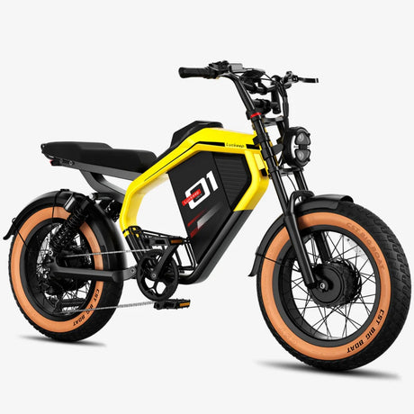 LUCKEEP M5 Ultra 20" Elektro-Dirt-Bike 1000W*2 Dual-Motoren 52V 20Ah+20Ah Batterie