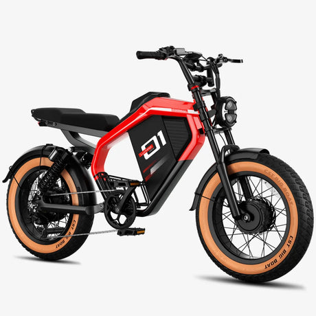 LUCKEEP M5 Ultra 20" Elektro-Dirt-Bike 1000W*2 Dual-Motoren 52V 20Ah+20Ah Batterie