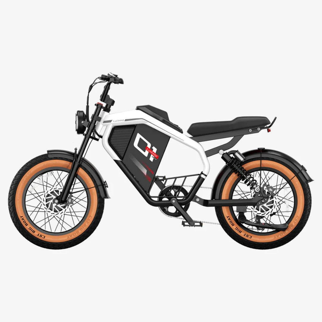 LUCKEEP M5 Ultra 20" Elektro-Dirt-Bike 1000W*2 Dual-Motoren 52V 20Ah+20Ah Batterie