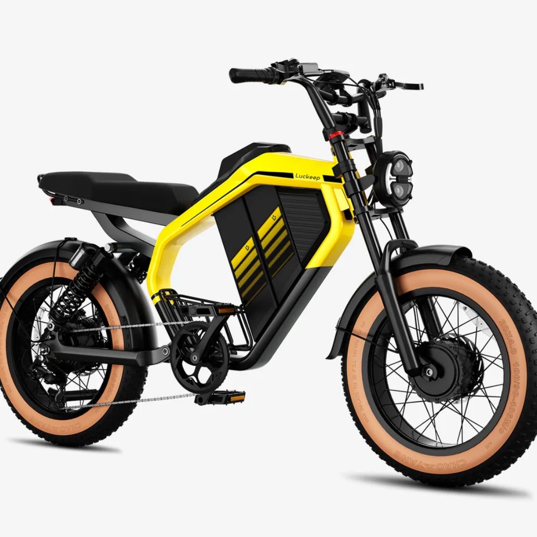 LUCKEEP M5 Ultra 20" Elektro-Dirt-Bike 1000W*2 Dual-Motoren 52V 20Ah+20Ah Batterie