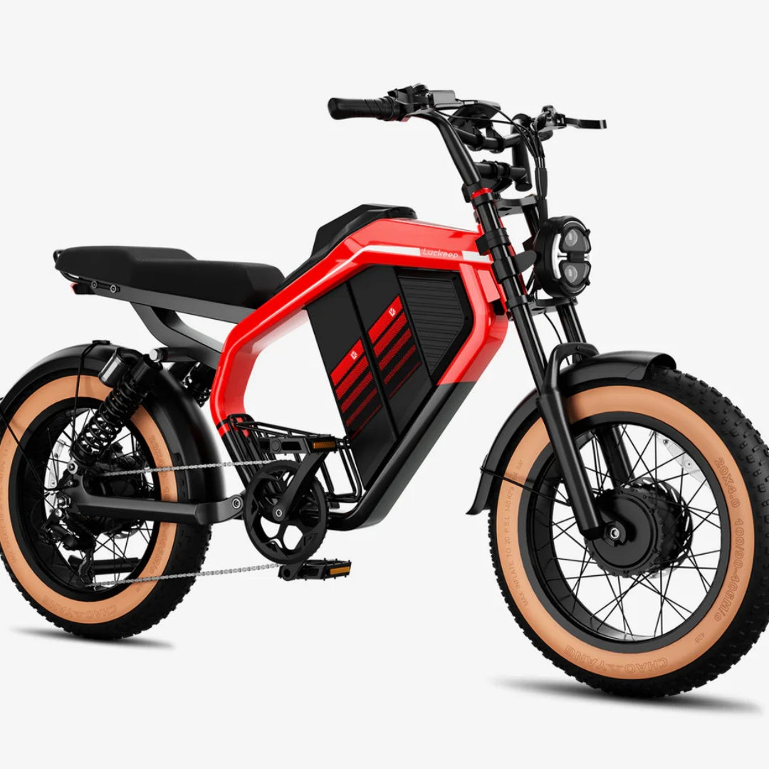 LUCKEEP M5 Ultra 20" Elektro-Dirt-Bike 1000W*2 Dual-Motoren 52V 20Ah+20Ah Batterie