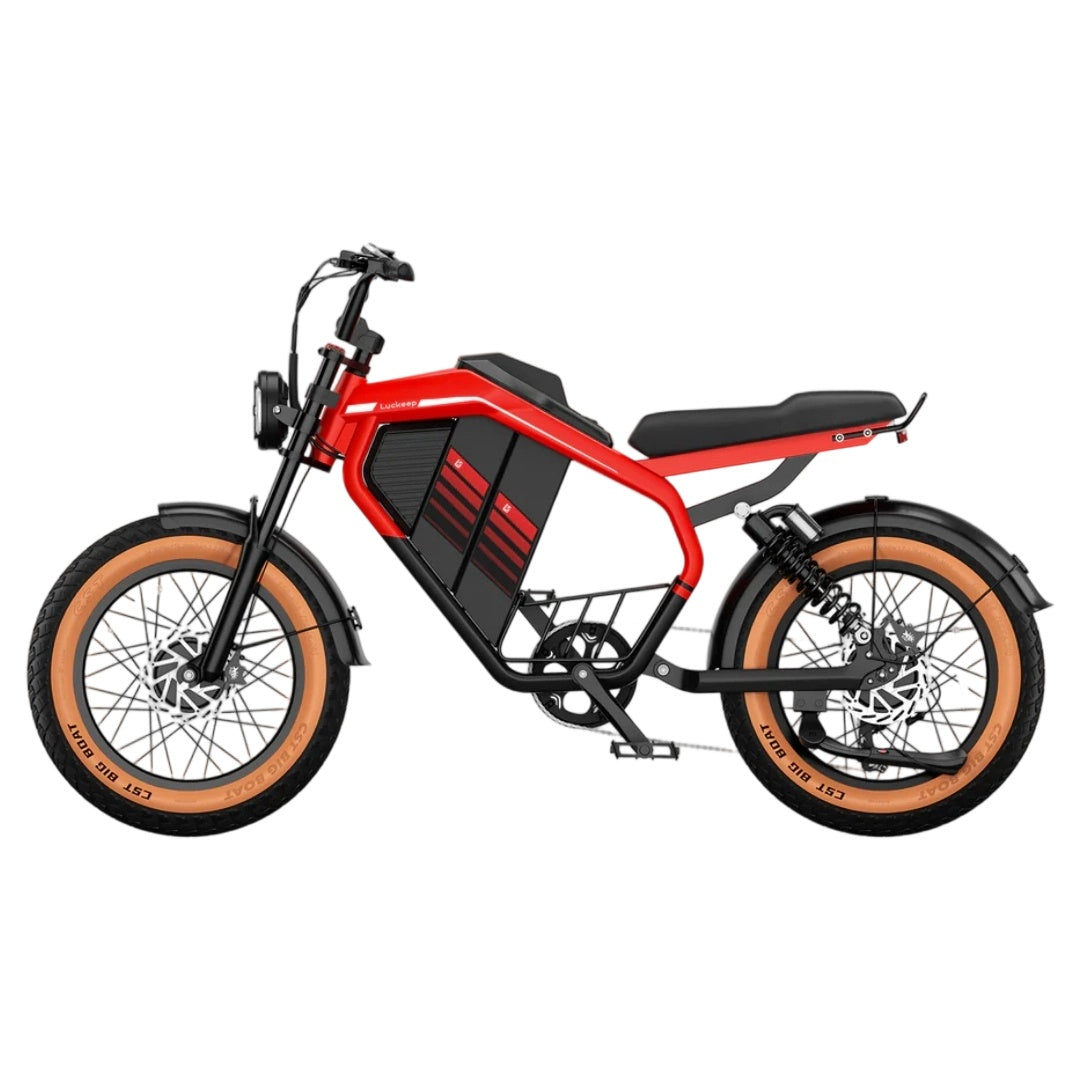 LUCKEEP M5 Ultra 20" Elektro-Dirt-Bike 1000W*2 Dual-Motoren 52V 20Ah+20Ah Batterie