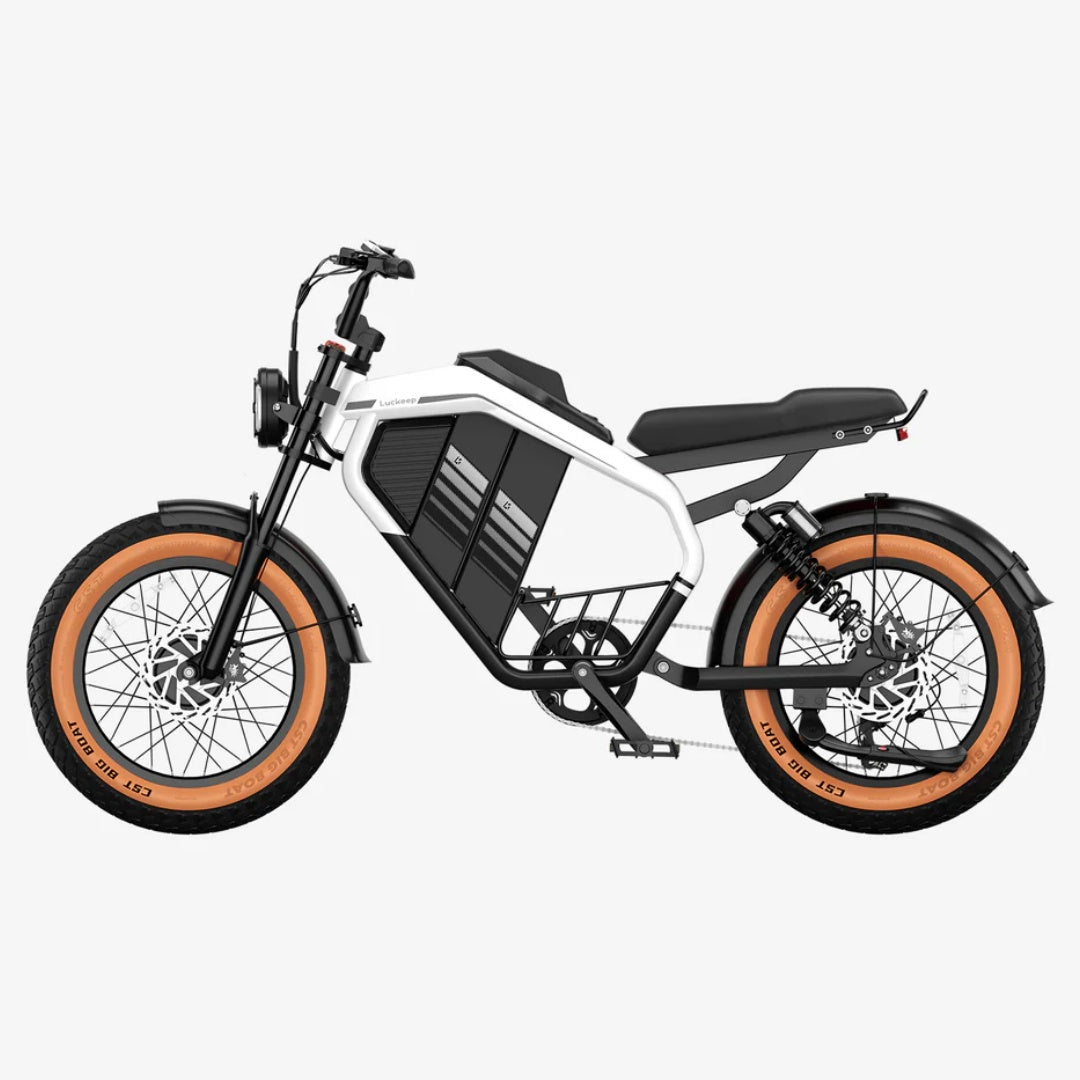 LUCKEEP M5 Ultra 20" Elektro-Dirt-Bike 1000W*2 Dual-Motoren 52V 20Ah+20Ah Batterie