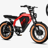 LUCKEEP M5 Ultra 20" Elektro-Dirt-Bike 1000W*2 Dual-Motoren 52V 20Ah+20Ah Batterie