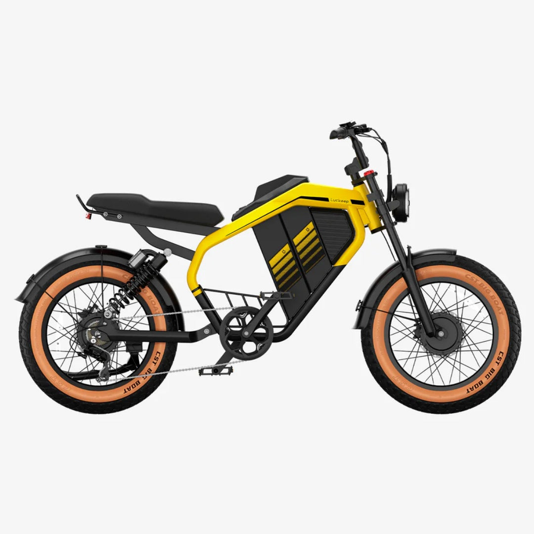 LUCKEEP M5 Ultra 20" Elektro-Dirt-Bike 1000W*2 Dual-Motoren 52V 20Ah+20Ah Batterie