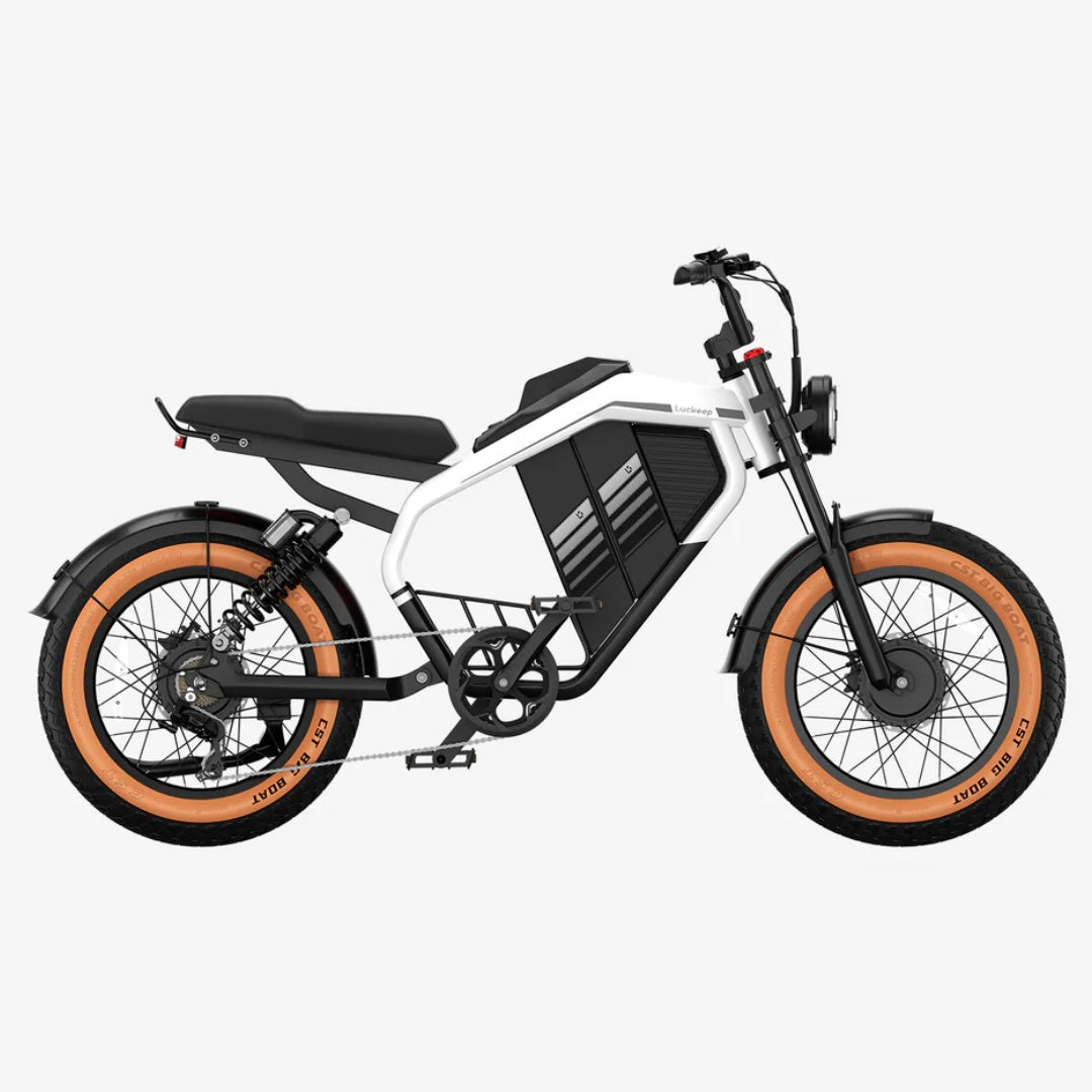 LUCKEEP M5 Ultra 20" Elektro-Dirt-Bike 1000W*2 Dual-Motoren 52V 20Ah+20Ah Batterie