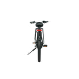 OneSport BK8 Mountain E-Bike Tiefgang 26 Zoll 250–350 W Motor 36 V 10,4 Ah Batterie schwarz Gleeride, Rückseite des Fahrrads