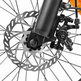 OneSport ONES3 schwarzer Umwerfer und Schwungrad für Elektrofahrräder