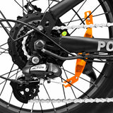 OneSport ONES3 schwarzes elektrisches Fahrradbremssystem