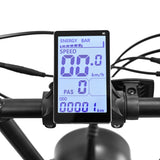 OneSport ONE S3 LCD-Display für Elektrofahrräder mit schwarzen Fettreifen
