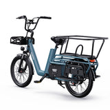 ONESPORT OT01 20" Step-Through Longtail Cargo Elektrofahrrad 650W Motor 48V 27Ah Batterie
