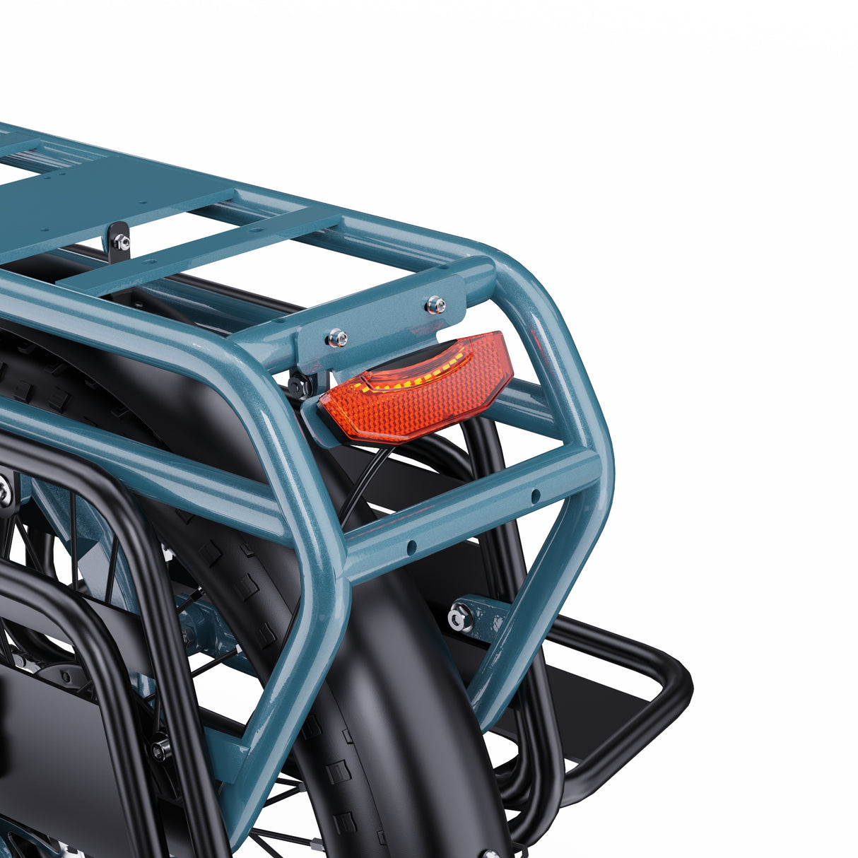 ONESPORT OT01 20" Step-Through Longtail Cargo Elektrofahrrad 650W Motor 48V 27Ah Batterie